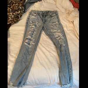 American eagle mom jeans